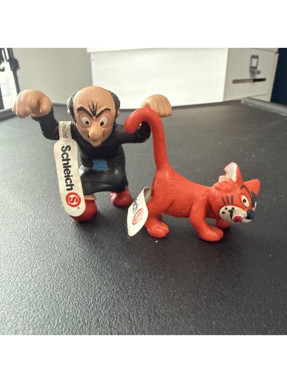 Smurfs 20418 Prowling Gargamel Azerael Figure Schleich Peyo 1993 PVC Figurine